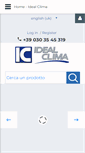 Mobile Screenshot of idealclima.eu